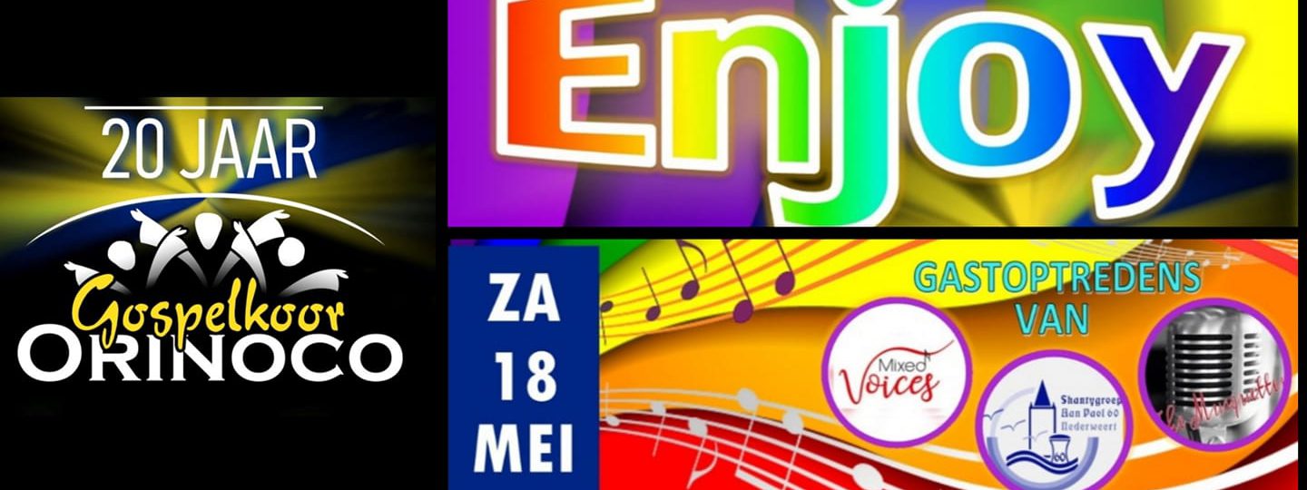 Enjoy – 20 jaar Gospelkoor Orinoco